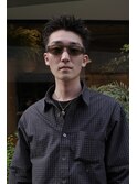 メンズカットスパイキーショートアクティブショート