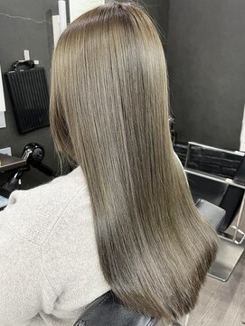 ヘアーサロン リーベ 東久留米店(Hair Salon Liebe) ブリーチハイライト髪質改善ダブルカラーレイヤーカット