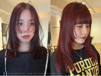 ナックアベノ(knack abeno)の写真/染めるたびに艶が深まる髪質改善カラー◎続けるほど質感が整う大人の艶髪