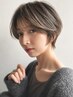 【大人女性特別クーポン★】大人女性の白髪染め+カット+トリートメント☆