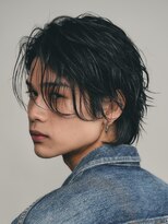 バイフィフス 原宿/表参道(by fifth)&nbsp;原宿ゆるめツイストスパイラルパーマメンズカットセンターパート