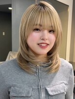 ジアン テラス(GIEN TERRASSE) ミディアムレイヤー/亀井詩奈