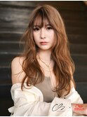 《CS》WELLAカラー×CSゆるふわベージュロング