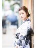花火大会・お食事に♪浴衣着付けのみ　　￥4400 　（目黒/浴衣）