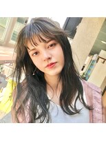 デイジードゥ(Daisy duex)&nbsp;シャーベットカラー　シースルーバング