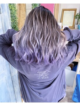 トーク 伊丹本店(TAL'KE) TAL'KE/バレイヤージュ×ブルーラベンダー_588