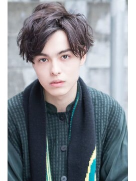 ケアリー 武蔵小杉(Carelly) ビジネスツーブロックOK★かき上げトランクスヘアくせ毛風パーマ