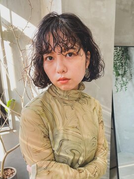 テトヘアー(teto hair) パーマプードルパーマ強めパーマくるくるボブボブパーマふわふわ