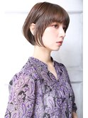 大人可愛い20代30代40代 ひし形小顔ボブ丸みショート