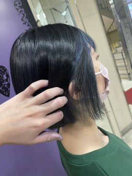 アンリップ ジー(salon unripＧ) h.i #ブルーブラック　#ネイビーブルー