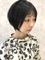 ラボヌールヘアー オリビエ 北千住店(La Bonheur hair Olivier) オン眉×ショートボブ☆