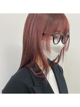 キー(kii) ハイライト　ピンク　福岡　天神　今泉　薬院