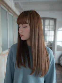 エイル 上大岡店(aile)の写真/【カット+髪質改善トリートメント¥9980】美髪チャージ★思わず触れたくなるような"うる艶髪"へ♪[上大岡駅]