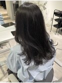 【 YOKE 】ミディアムレイヤー暗髪艶髪大人かわいい上品韓国