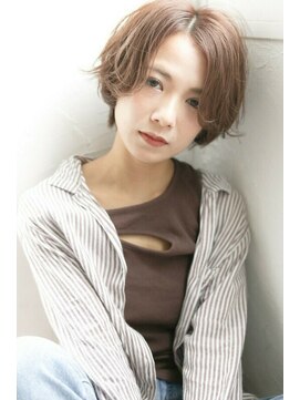 ヘアアンドメイク シークネクスト(HAIR&MAKE SeeK NEXT) 【SeeK NEXT】ミニマムショート×モチャージュ