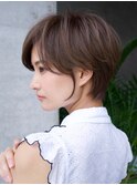 前髪なし大人ショートボブ20代30代40代【AIN.表参道】川原大地