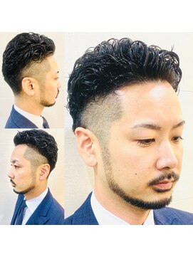 メグロバーバーショップロッポンギ 目黒六(MEGURO BARBER SHOP 6PPONGI) ジェントルパーマ