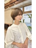 大人美人ショート/前髪あり/30代/40代/50代