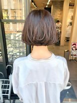 サンド 鹿児島中央(sand)&nbsp;黒髪/グレーベージュ/レイヤーロング/前髪パーマ[鹿児島駅]