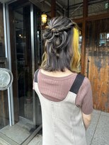 へアサロンアンドカフェガーデン(hair salon&cafe GARDEN)&nbsp;イヤリングカラー/ケアブリーチ/ヘアアレンジ