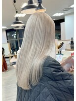 ソソ(soso)&nbsp;ハイケアブリーチ×ホワイトベージュカラー