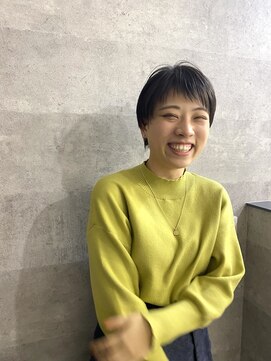 アジールヘア 赤羽駅南口店(agir hair) ベリーショートオン眉似合わせカット顔まわりカット
