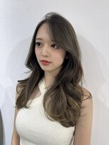 ベル(BHEL) 三重桑名韓国レイヤーカット顔周りレイヤーボブベージュカラー