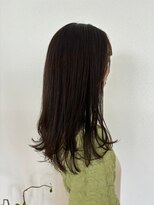 O 20代30代ブリーチなし大人可愛いゆるふわヌーディーカラー