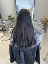 髪質改善縮毛矯正before