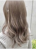 大人可愛い20代30代40代 ふんわりミディ ニュアンスカラー