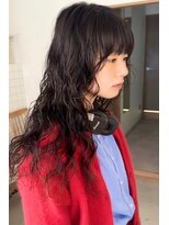 ロングパーマ