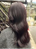 【白石】7トーンブリーチなしレッドブラウンナチュラル原宿