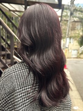 ラレイ ハラジュク(Lalei harajuku) 【白石】7トーンブリーチなしレッドブラウンナチュラル原宿