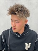 パイルツイスト×ホワイトハイライト