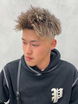 ルースト 西院店(ROOST) パイルツイスト×ホワイトハイライト