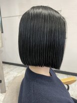 ヘアーズ ベリー 塚口店(hairs BERRY) 切りっぱなしボブ