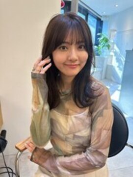 ジーナ 姪浜(Zina) 髪質改善*くびれヘア暗めカラー*美髪【Zina姪浜】