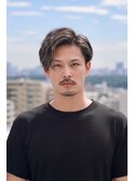アップバング/ショート/メッシュ/ツイスト