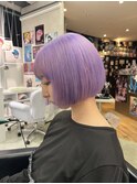 ★美髪ラベンダーカラーラベンダーピンク紫カラー