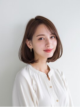 e.m.a プレミアムビューティーサロン 栄駅店(e.m.a PREMIUM BEAUTY SALON) ボブ/イメチェン/外ハネボブ/美髪/ワイドバング/髪型