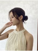 【pinue】ラフな韓国お団子ヘア @UTAE