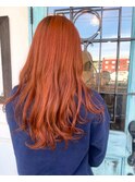 オレンジヘアー