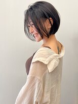 ラウンジ モリオ イケブクロ(Lounge MORIO Ikebukuro) 【morio】ショートボブ　刈り上げ女子　暗髪♪
