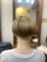 プリバート&nbsp;レディースツーブロックカット前髪なし