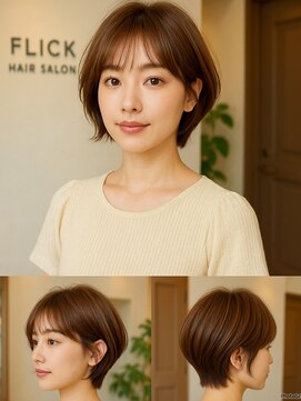 フリック 京都河原町店(FLICK) ★ショートヘアショートボブショート丸みショートくびれショート