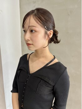 ヌープヘアーアイス(NUUP.hair ici)の写真/結婚式やパーティーなど大切なイベントに...あなたの魅力を引き出す〈お呼ばれstyle〉で唯一無二の髪型に♪