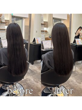 ドラン 梅田店(DRAN) 【DRAN梅田店】エイジング毛も髪質改善矯正で艶髪に！