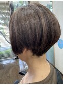 グレイカラーとカット!!