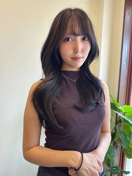 Idk レイヤーカット/チョコレートラベンダー