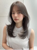 レア 渋谷(Le'a)&nbsp;【Ｌｅ’ａ】レイヤーカット　グレージュカラー08